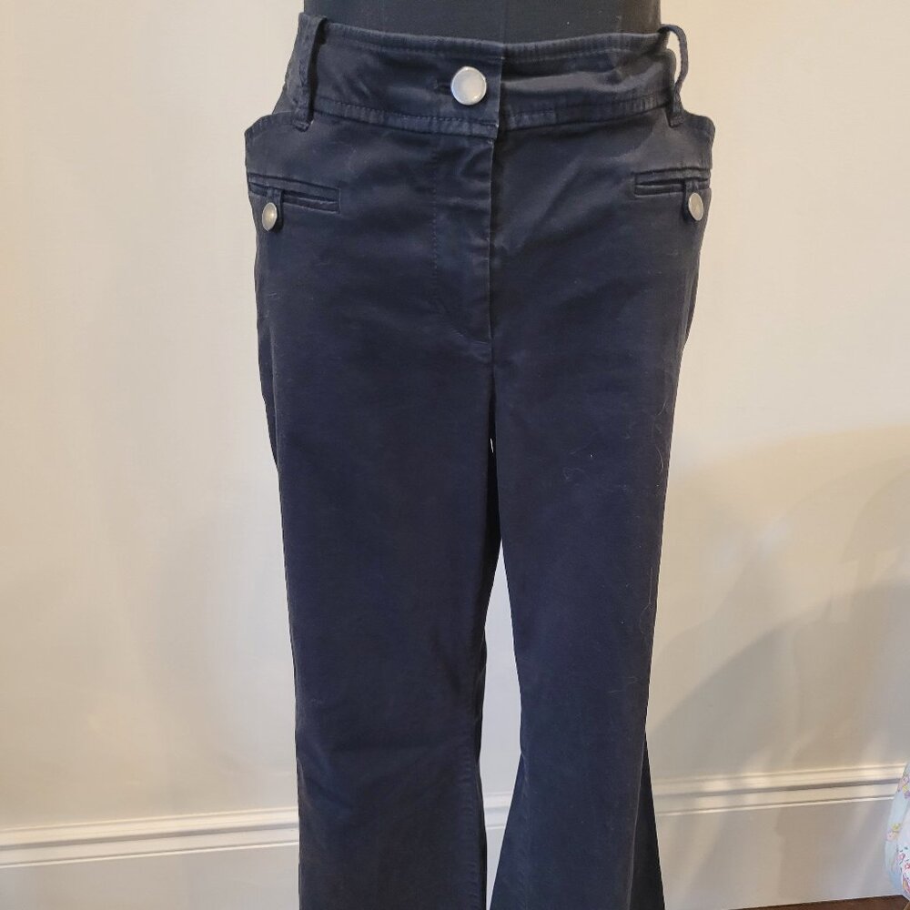 Ann Taylor Loft Blue with Flare Leg Pant